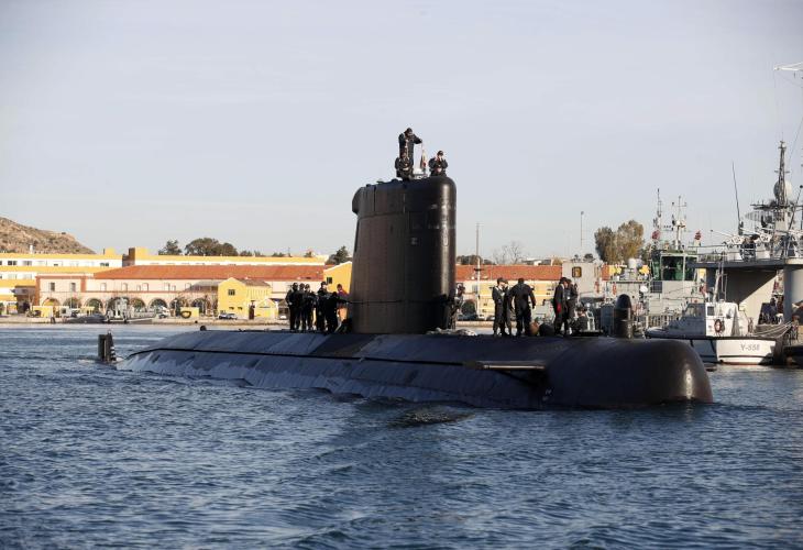 actualidad náutica, noticias náuticas, submarino, Mahón, Menorca, Armada española, Tramontana, base,