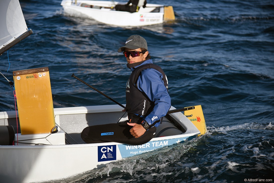 actualidad náutica, noticias náuticas, optimist, circuito, international vila, palamós, optimist tro