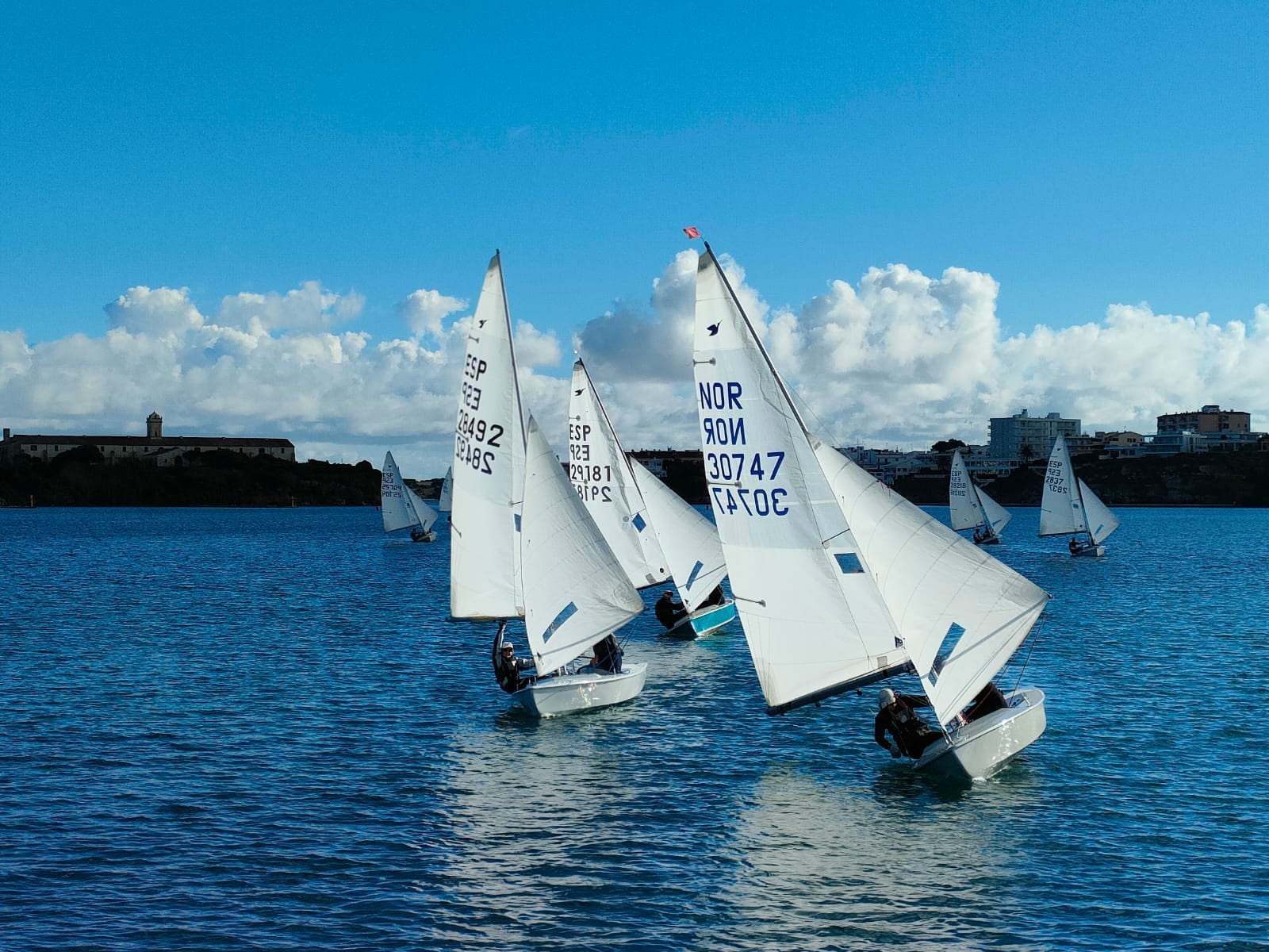 actualidad náutica, noticias náuticas, Winter Series, clase snipe, club marítimo mahón, menorca, jor