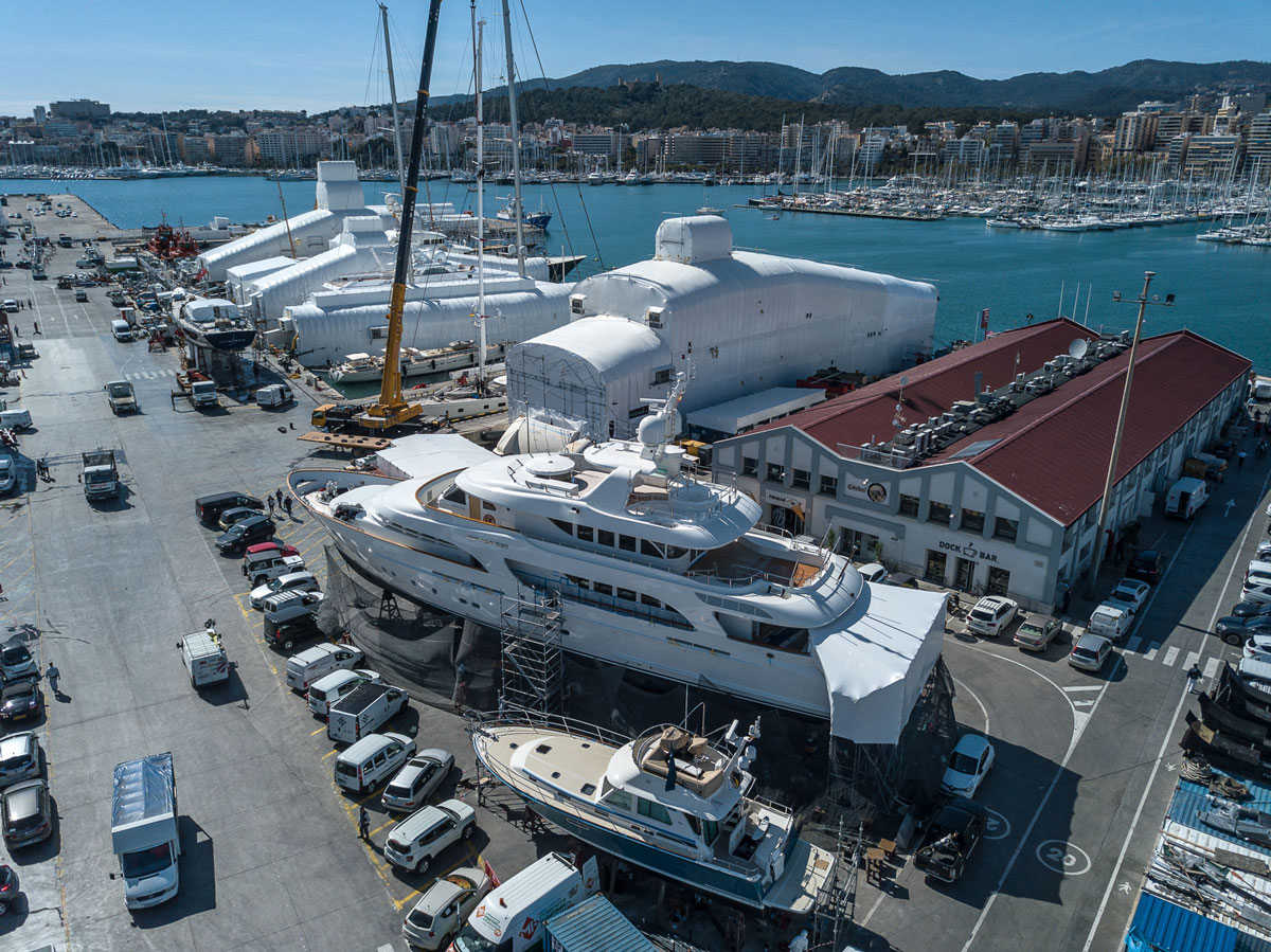 actualidad náutica, noticias náuticas, STP Shipyard Palma, área técnica, ingeniería naval, varadero,