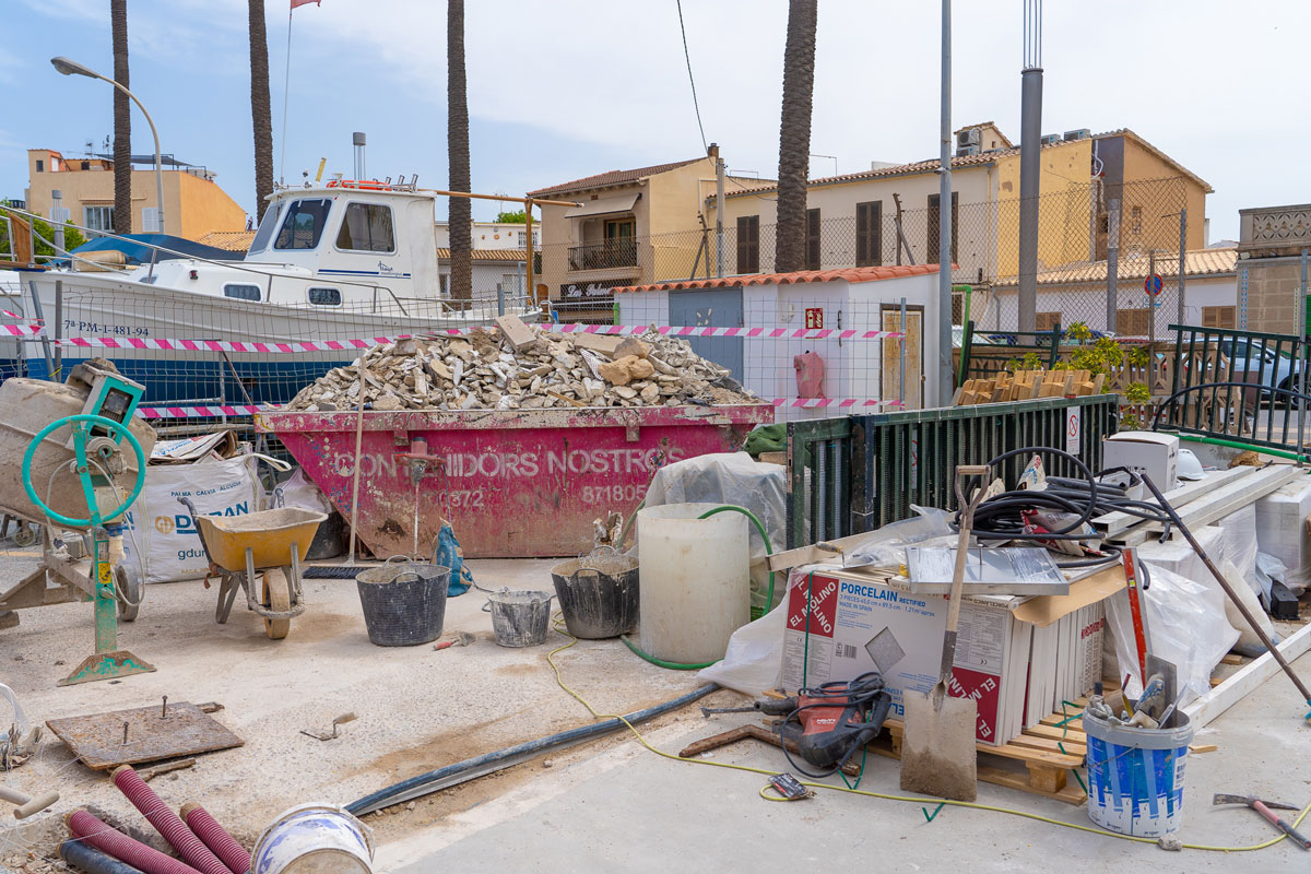 actualidad náutica, noticias náuticas, Club Nàutic Portitxol (CNP), paseo marítimo, palma, obras, re