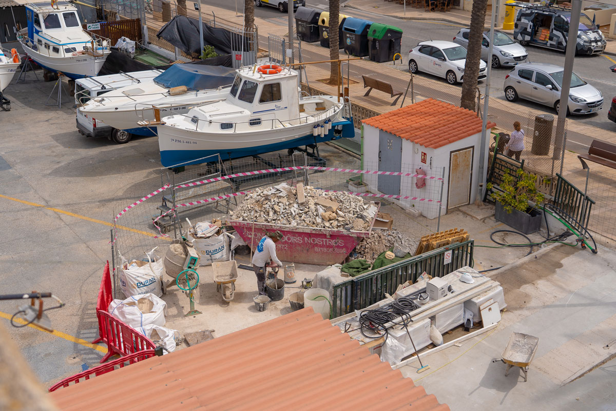 actualidad náutica, noticias náuticas, Club Nàutic Portitxol (CNP), paseo marítimo, palma, obras, re