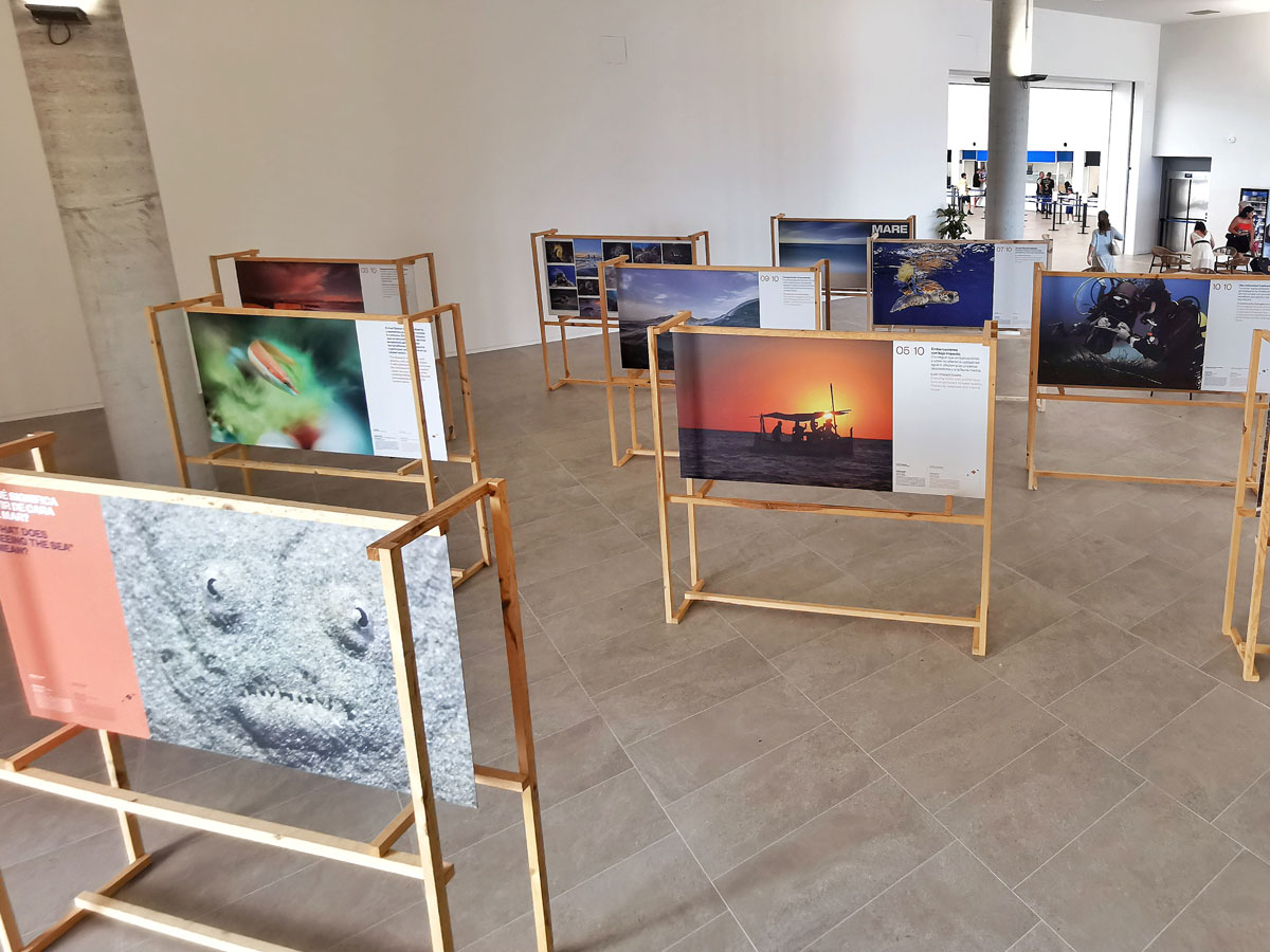 Ibiza dives in the Balearic sea through the photographic expositions of MARE