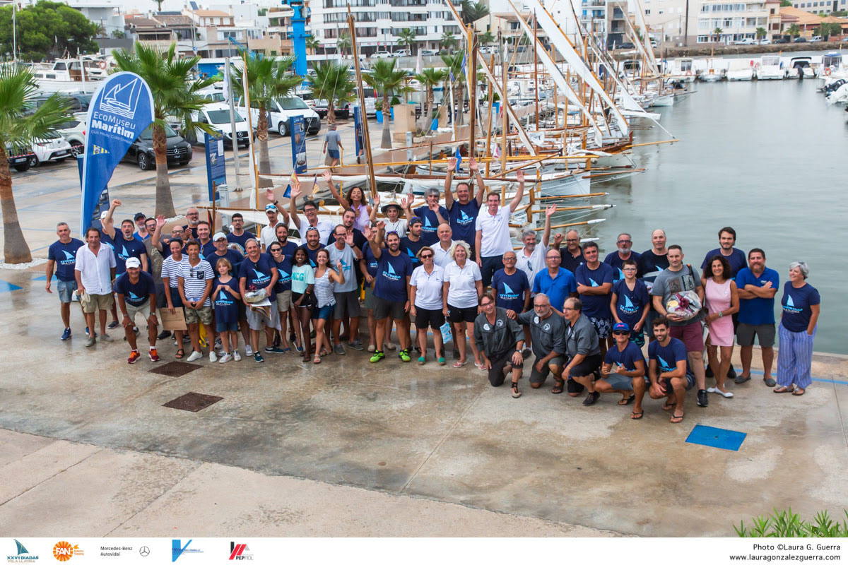 La Diada de Vela Llatina de Cala Gamba pone en relevancia la navegación tradicional