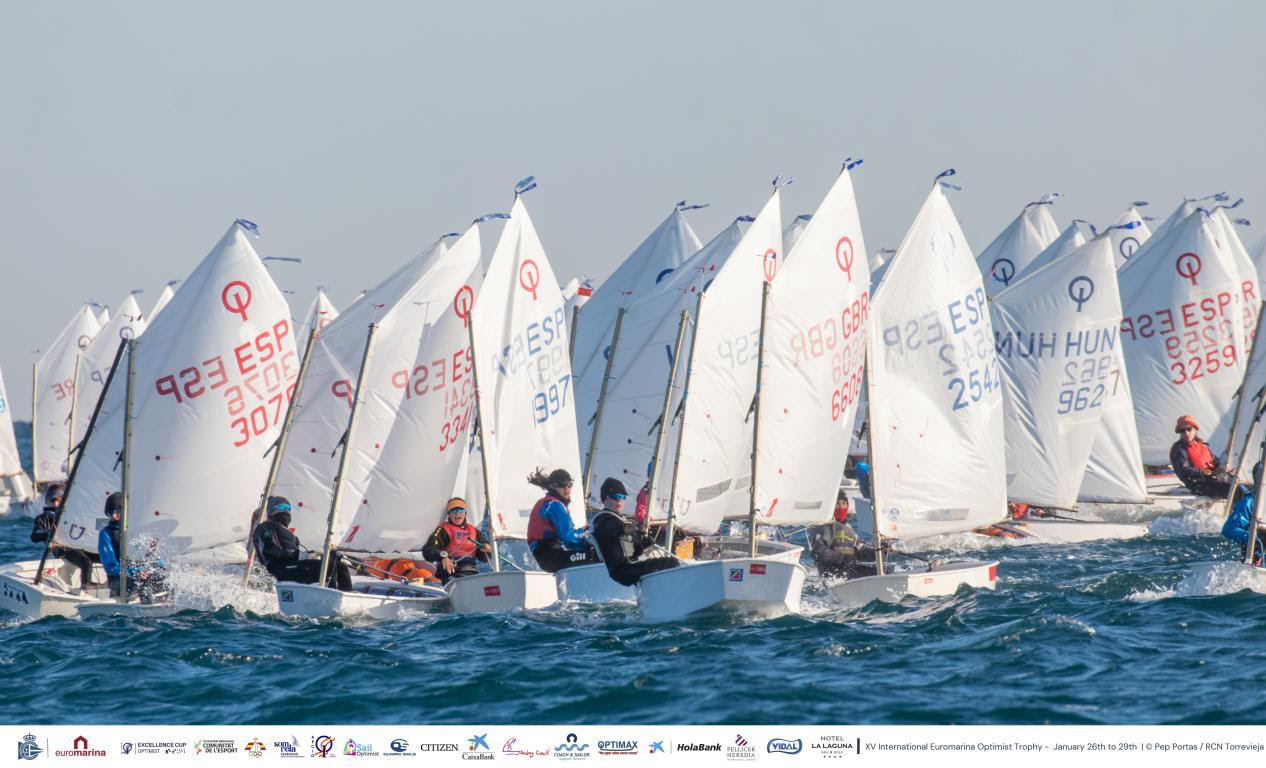 actualidad náutica, noticias náuticas, euromarina, optimist, torrevieja, vela, regata, competición, 
