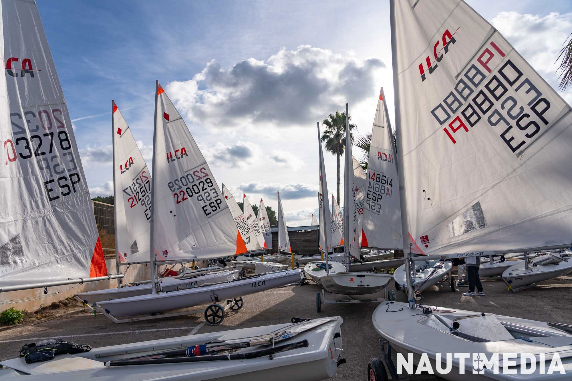 ACTUALIDAD náutica, noticias náuticas, club nàutic sa ràpita, campeonato de baleares, ILCA, ILCA 4, 