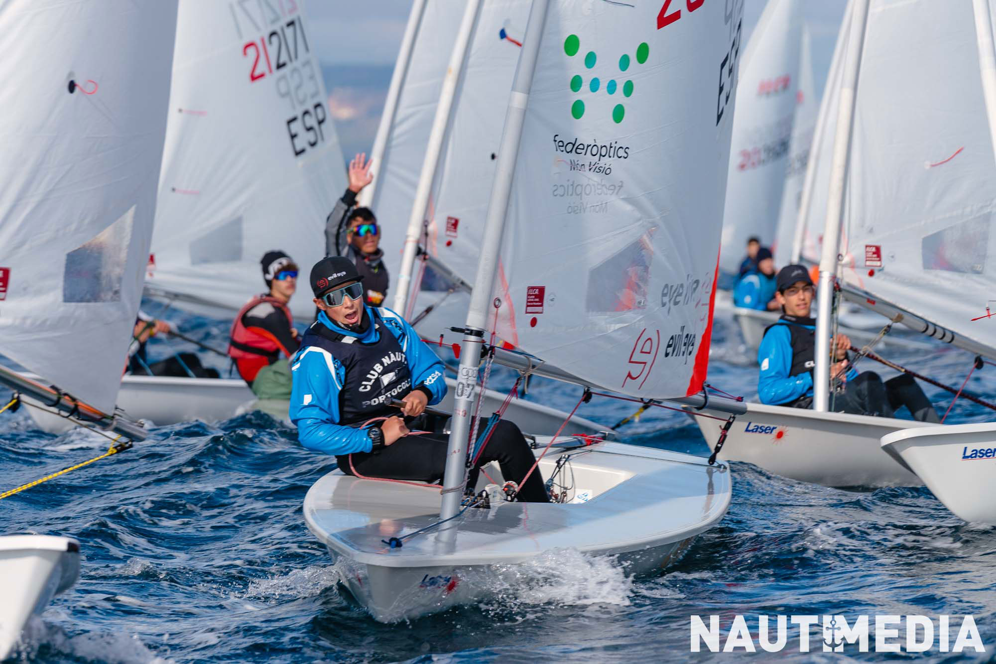 ACTUALIDAD náutica, noticias náuticas, club nàutic sa ràpita, campeonato de baleares, ILCA, ILCA 4, 