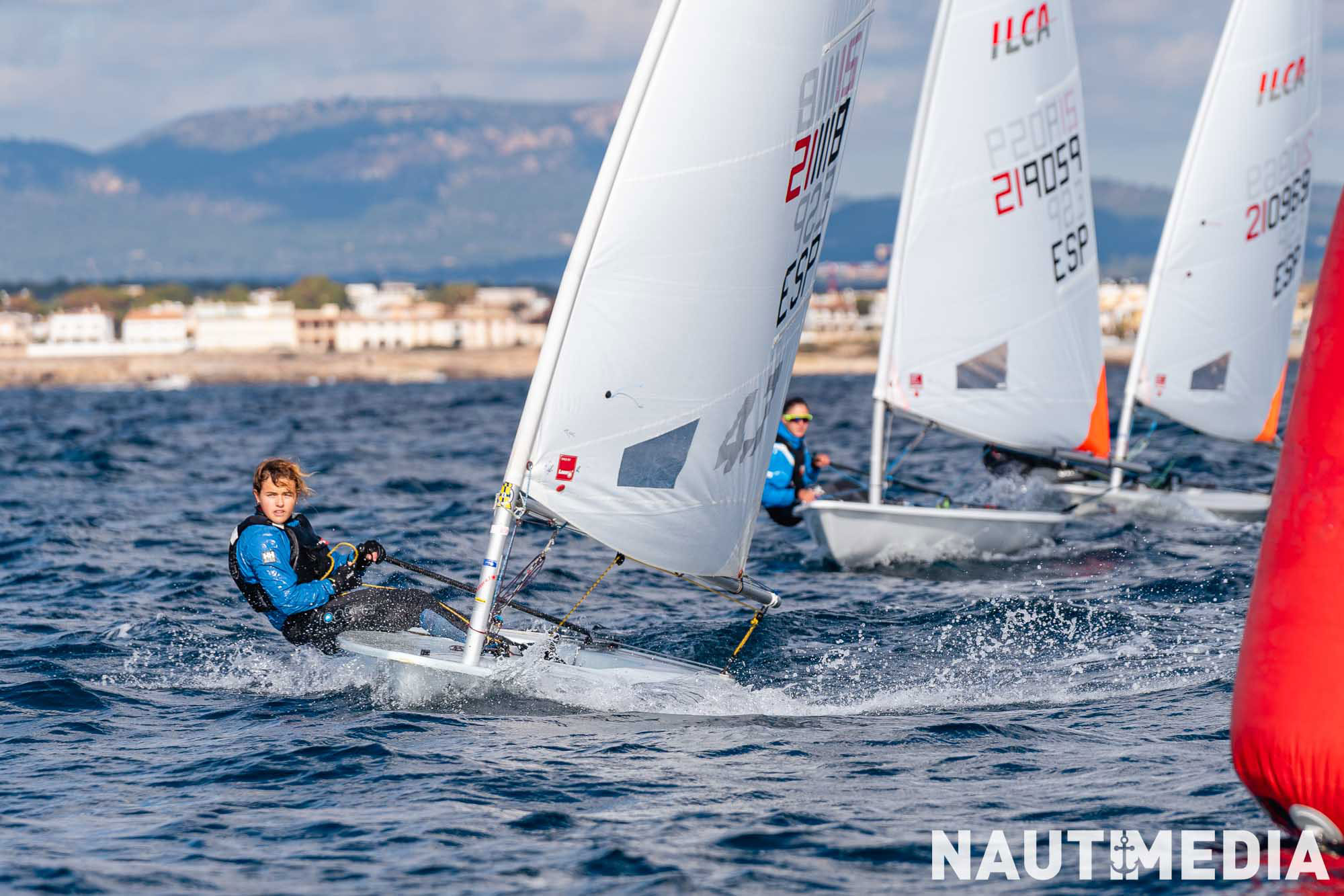 ACTUALIDAD náutica, noticias náuticas, club nàutic sa ràpita, campeonato de baleares, ILCA, ILCA 4, 