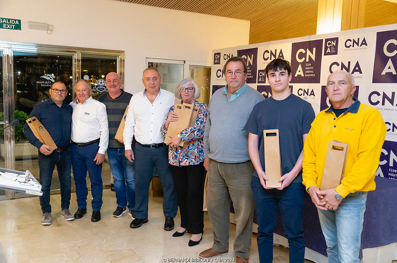 El CNA entrega sus trofeos de pesca de 2023