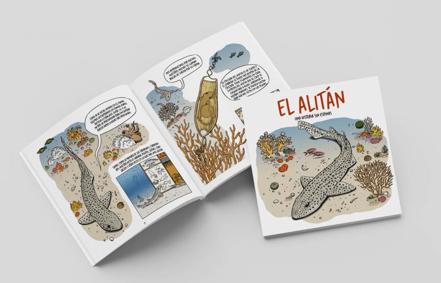 El alitán, primer protagonista del ciclo de ponencias de la Fundación Palma Aquarium