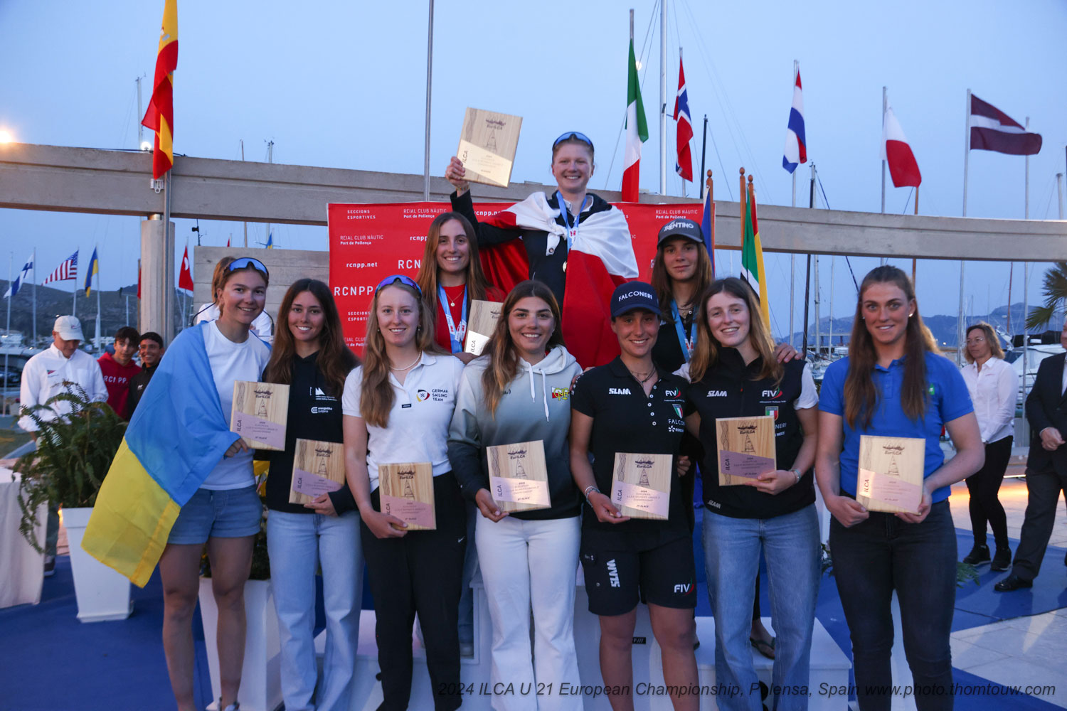 La regatista del Club Nàutic Sa Ràpita Marga Perelló, finaliza en el TOP10 del Europeo de ILCA sub21