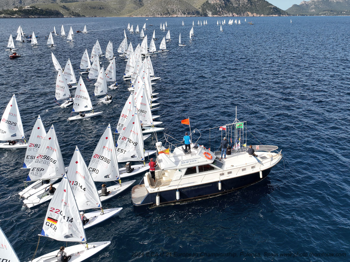 actualidad náutica, noticias náuticas, Europeo de ILCA, ILCA, Campeonato de Europa Sub21 de ILCA 6, 