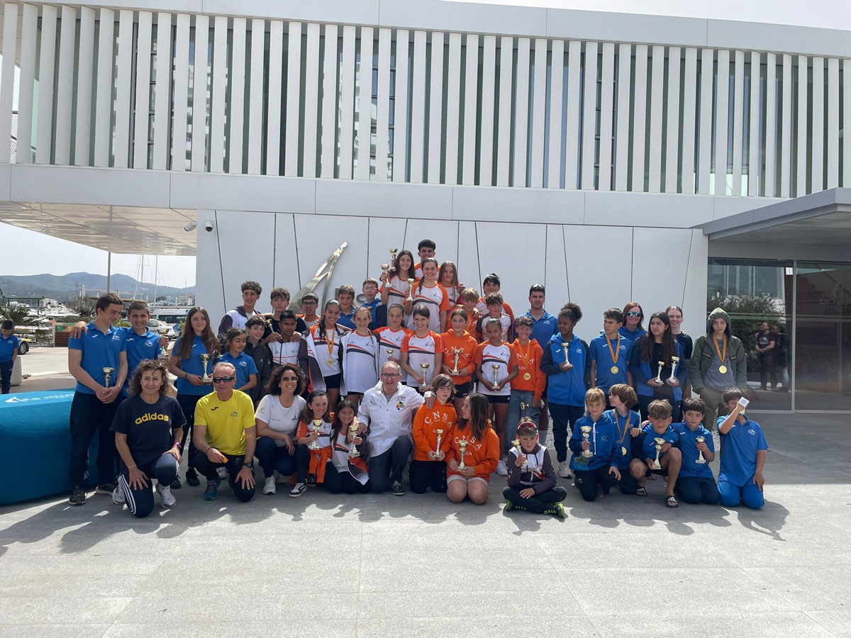 Concluyen las pruebas de piragüismo escolar para representar a Ibiza en la final balear