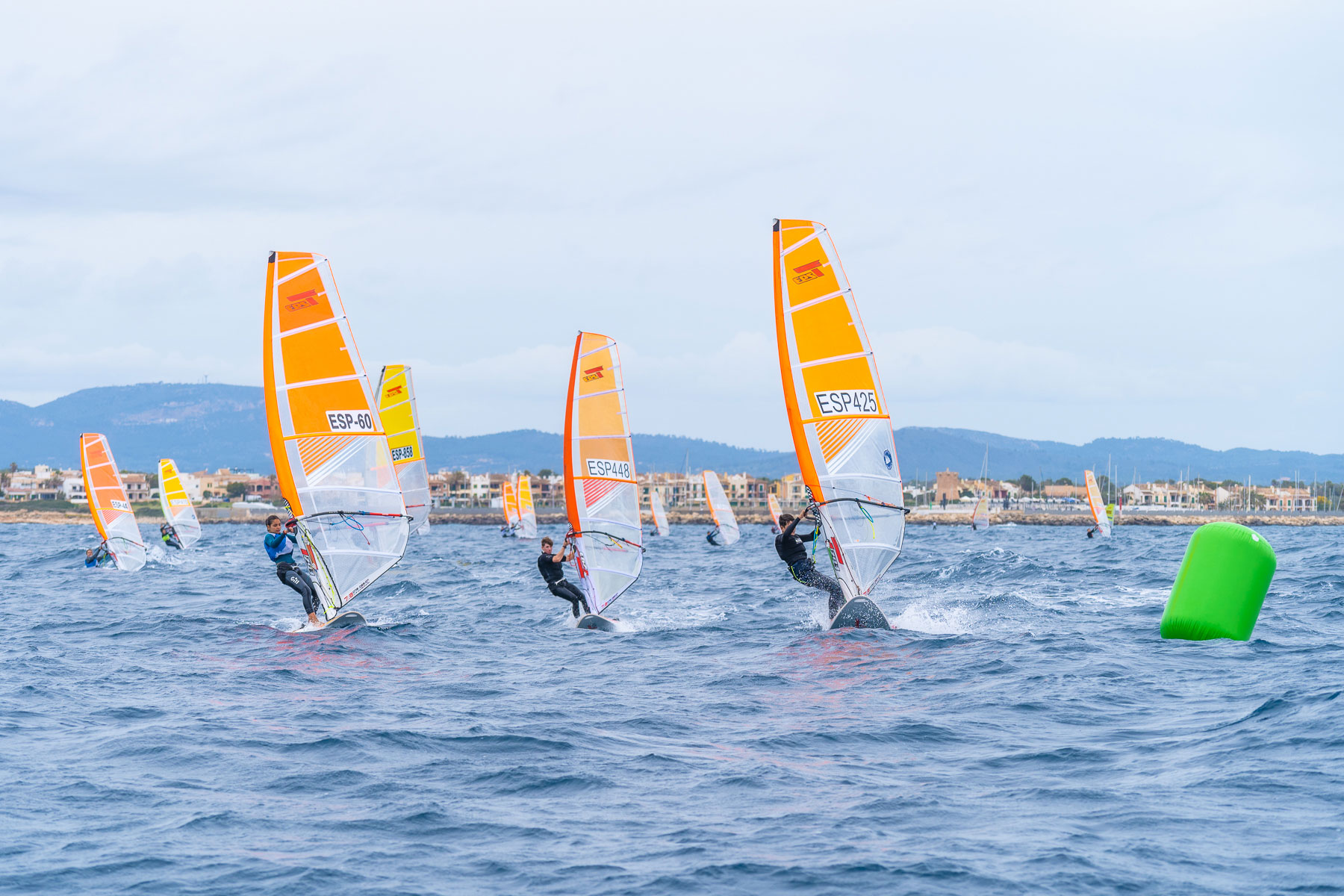The Spanish IQFoil and Techno 293 Youth Cup gets off to a great start at Club Nàutic Sa Ràpita