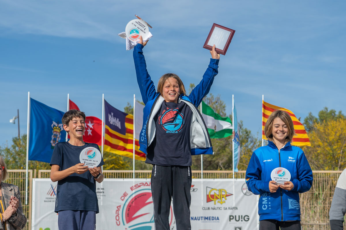 Sa Ràpita crowns the winners of the IQFoil and Techno 293 Junior Spanish Cup