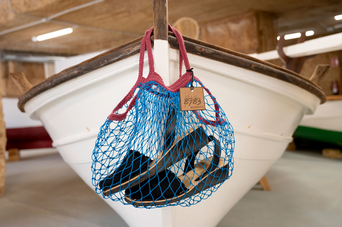 The port of Maó joins in the recycling of fishing nets