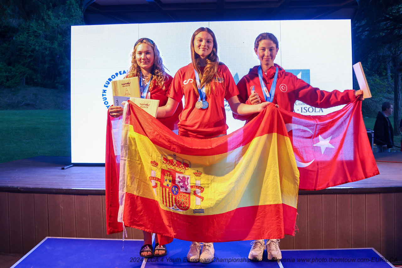 La regatista del Real Club Náutico de Palma, Gabriela Morell, nueva campeona de Europa de ILCA 4
