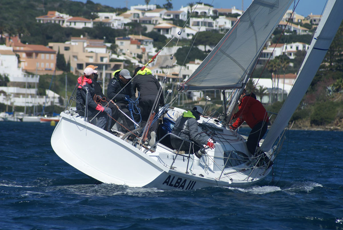Alba III winns the regatta Mahon-Fornells