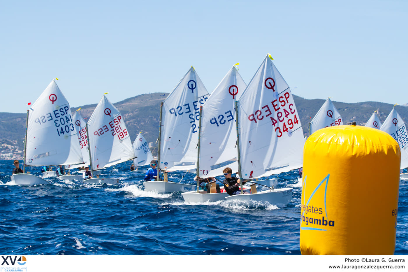 Lucas Montoya, del CN S’Arenal, ha confirmado su victoria entre los Optimist en la jornada final de 