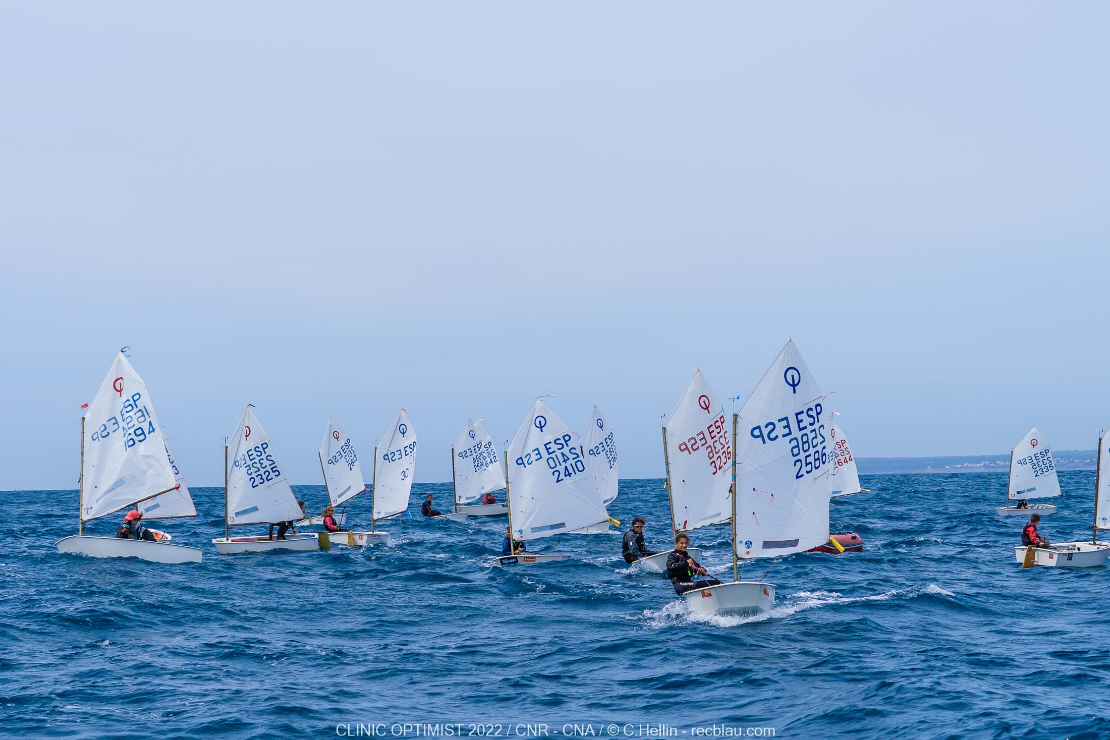 Actualidad náutica, noticias náuticas, regata, optimist, Clinic Balear, Club nàutic Sa Ràpita, Club 