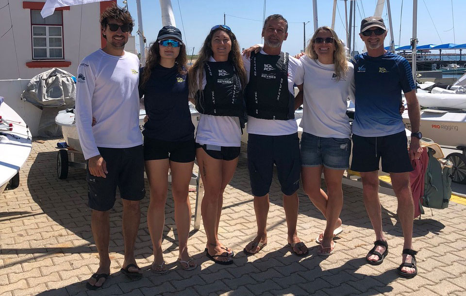 Damián Borrás y Carmen Mateo Pumariega, campeones de Europa Mixto de Snipe  