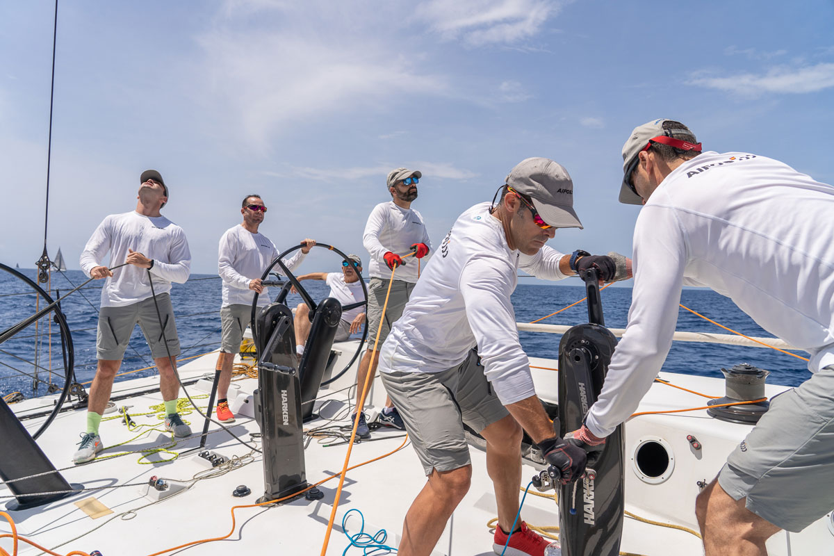 A REGATTA ABOARD THE AIFOS