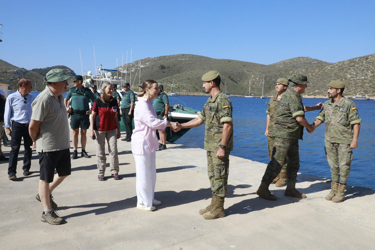 actualidad náutica, noticias náuticas, marga prohens, presidenta, govern balear, cabrera, isla, capa
