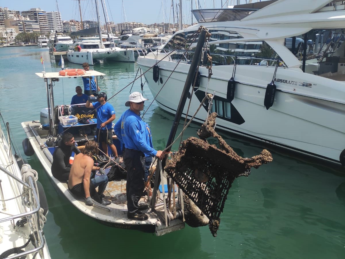 actualidad náutica, noticias náuticas, Marina Port de Mallorca, Marina Palma Cuarentena, recogida de