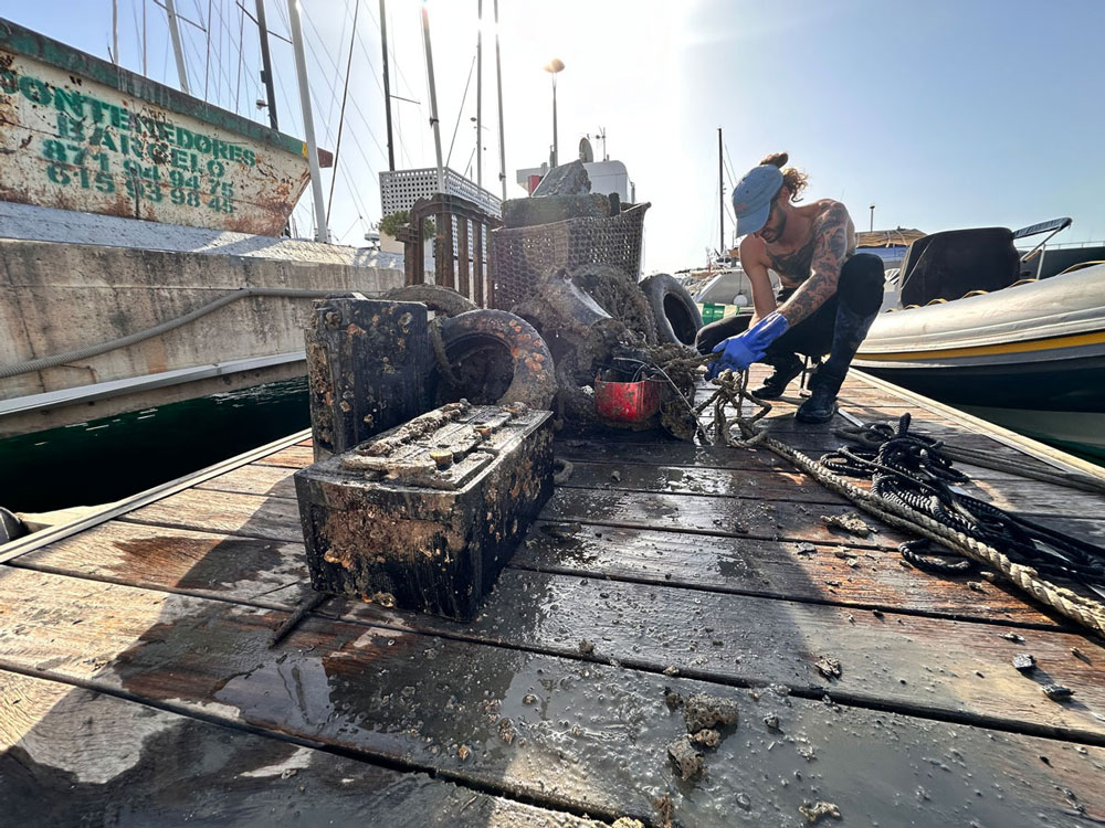 actualidad náutica, noticias náuticas, Marina Port de Mallorca, Marina Palma Cuarentena, recogida de