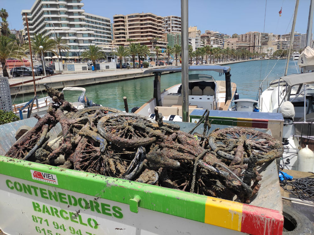 actualidad náutica, noticias náuticas, Marina Port de Mallorca, Marina Palma Cuarentena, recogida de