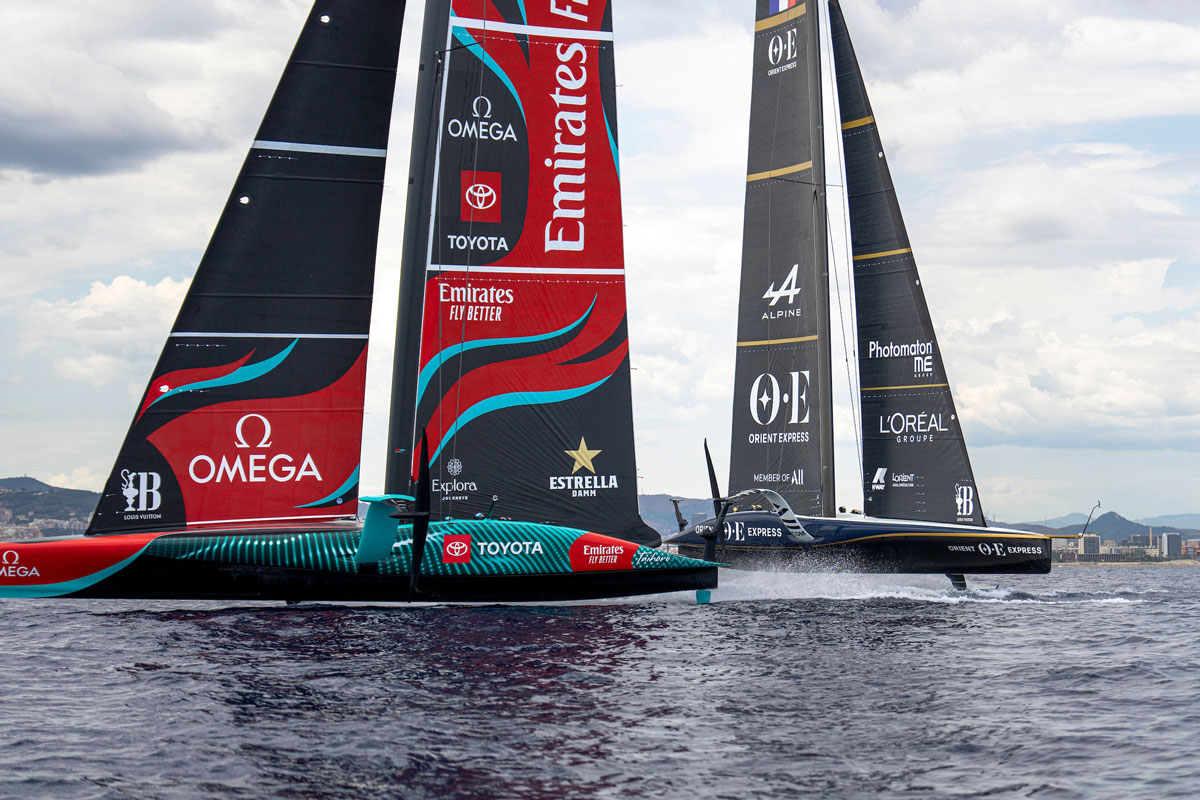 Todo listo para la Louis Vuitton Regata Preliminar, antesala de la 37ª America's Cup
