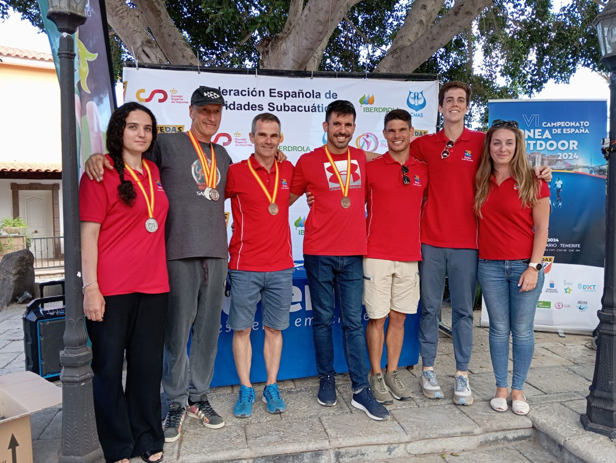 Balearic Islands, runner-up in the Outdoor Apnea Championship of Spain
