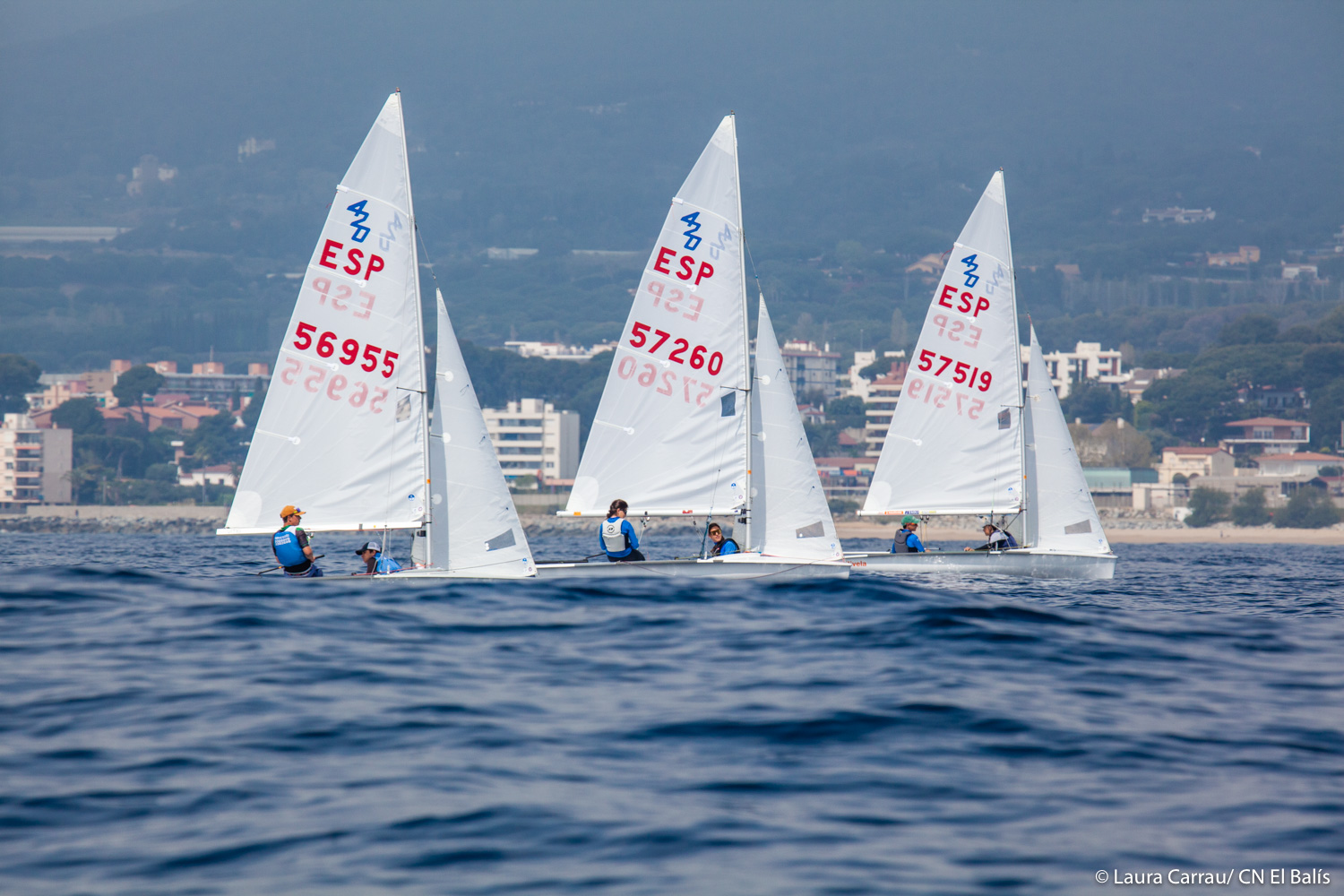 Los regatistas baleares llegan con fuerza a Barcelona para alzarse con Campeonato de España de 420