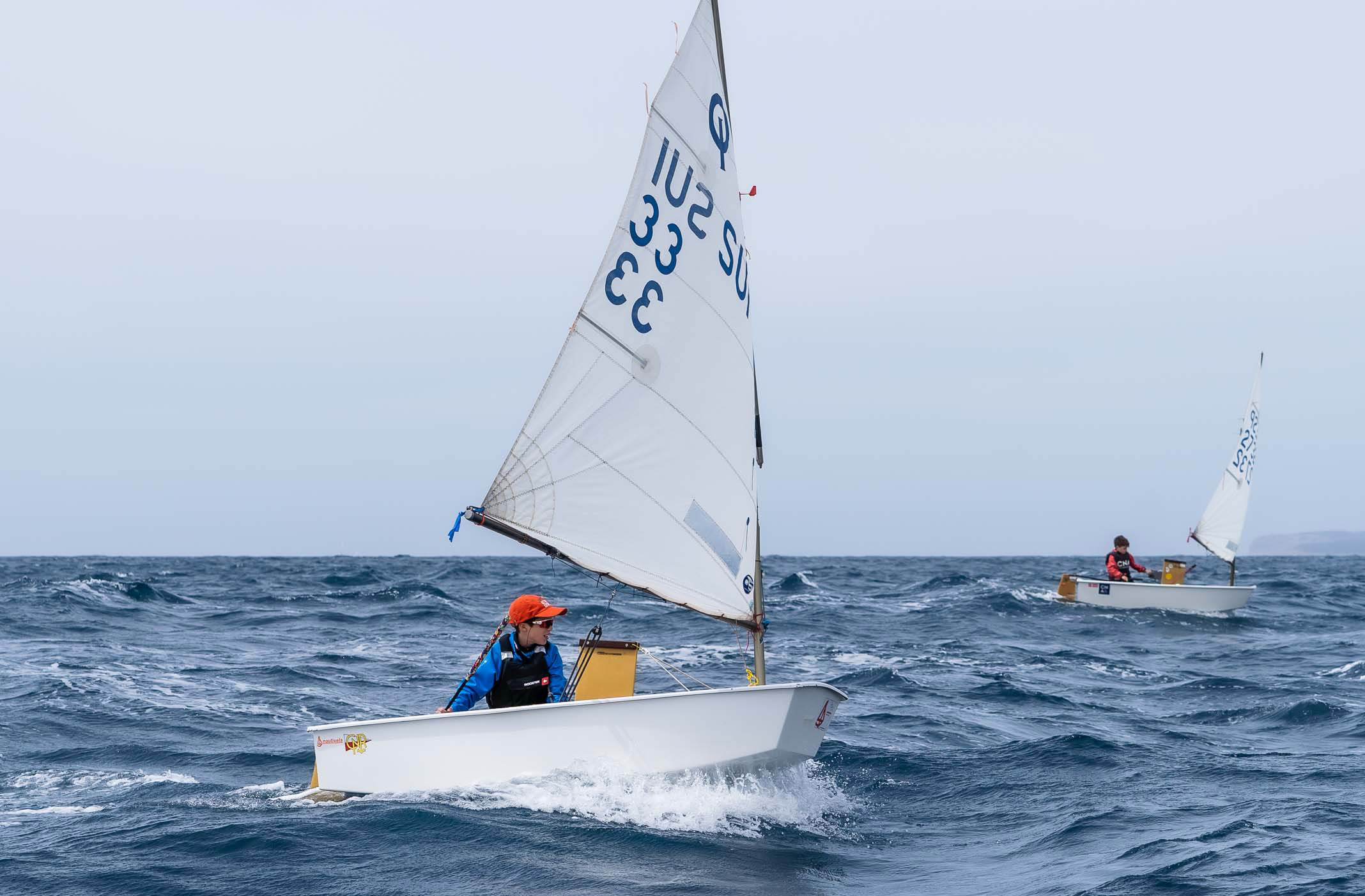 actualidad náutica, noticias náuticas, campeonato de españa, optimist, vela, regata, amalia coll, cl