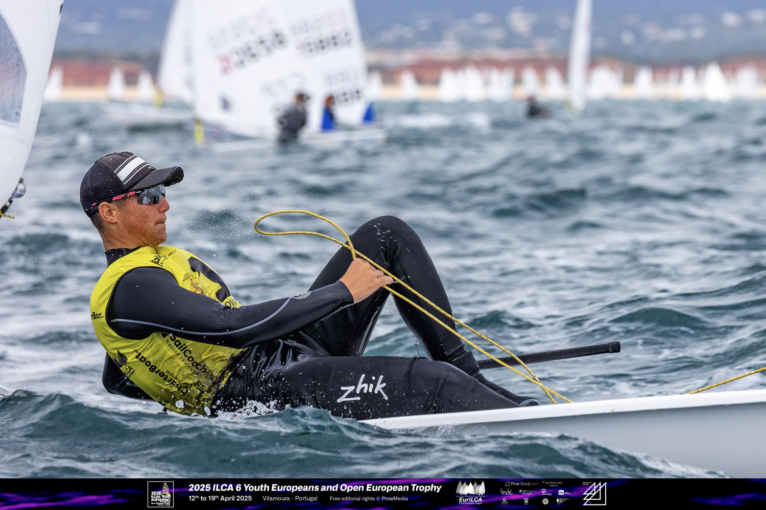 Real Club Náutico de Palma's Tim Lubat triumphs at the ILCA 6 European Championship.