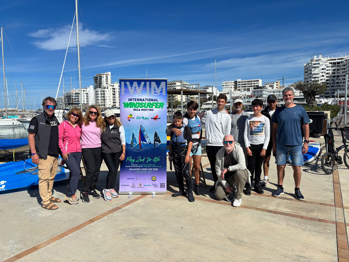 Sailors gear up for IWIM at the Windsurfer class clinic hosted by Es Nàutic