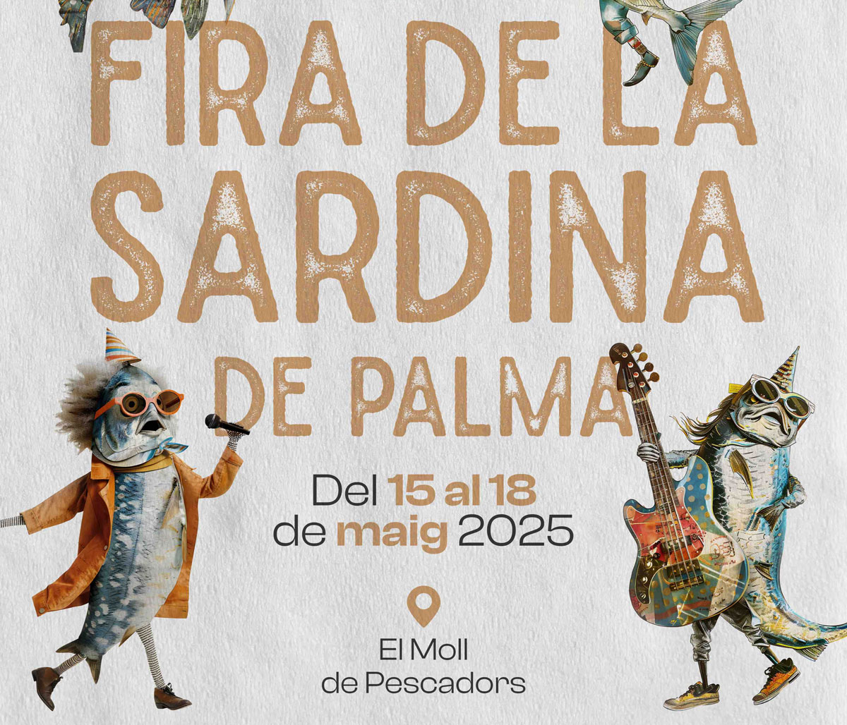 The Fishermen’s Guild organizes the first Sardine Fair of Palma