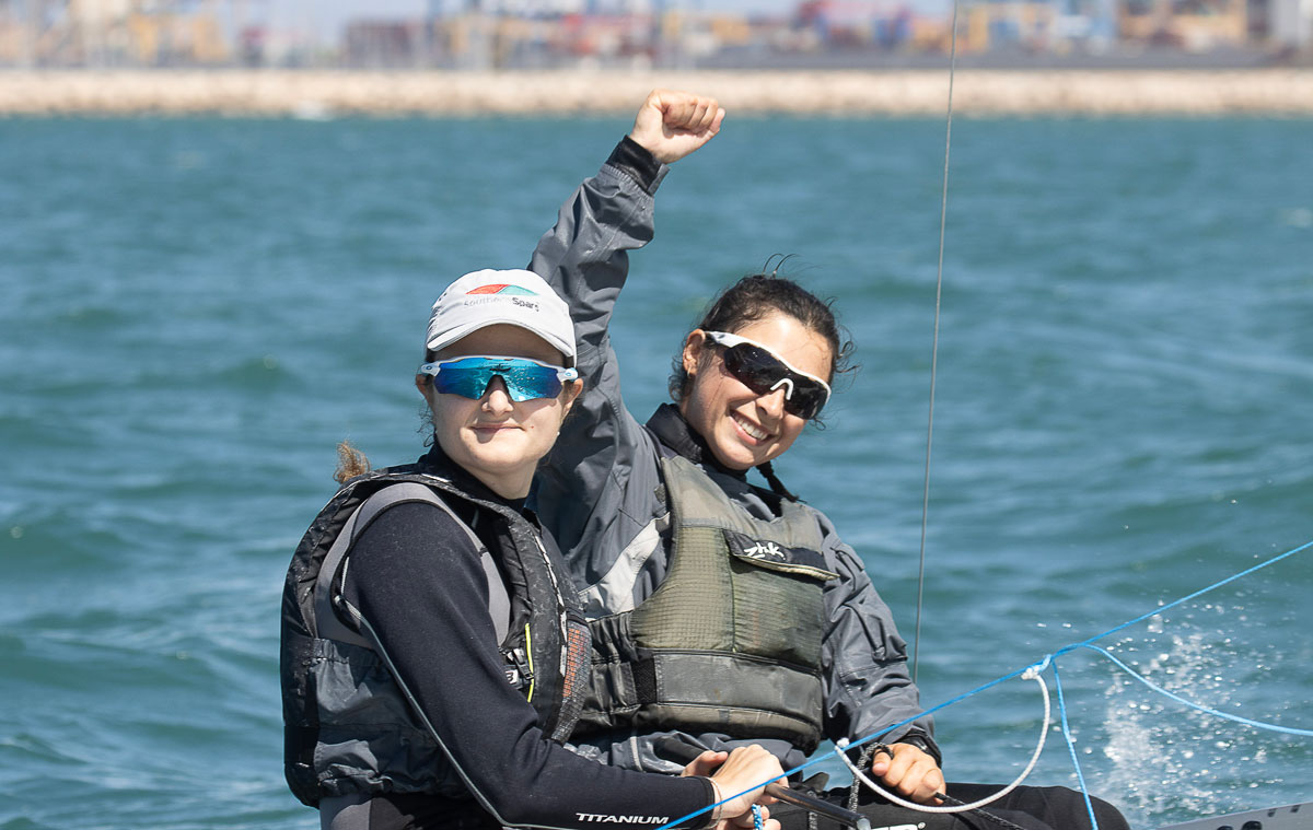 Balearic women sailors triumph at the Spanish Women's Snipe Championship