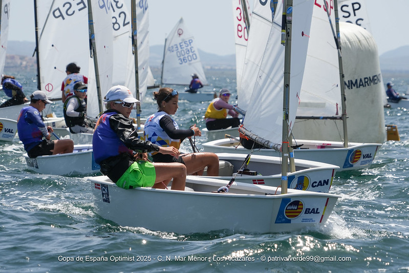 noticias náuticas, actualidad náutica, copa nacional de optimist, club náutico mar menor, regata, re