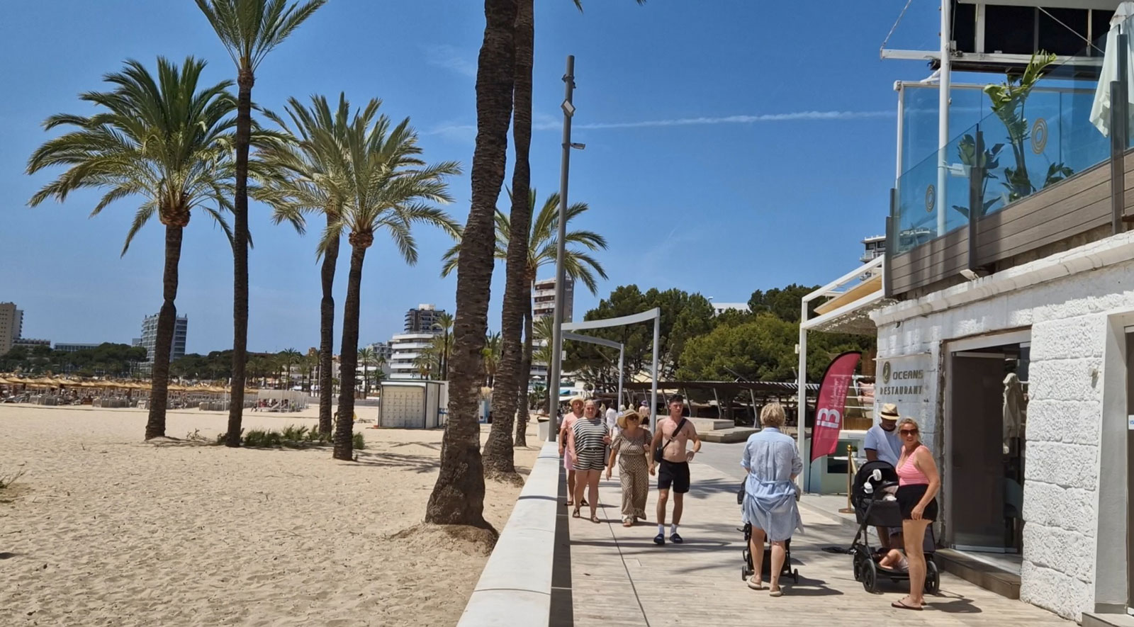 actualidad náutica, noticias náuticas, playas, calvià, masificación, ocupación playas, cámaras contr