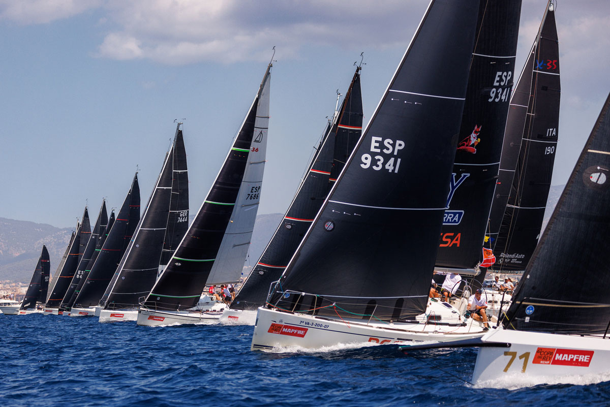 actualidad náutica, noticias náuticas, copa del rey mapfre, vela, regata, bahía de palma, real club 