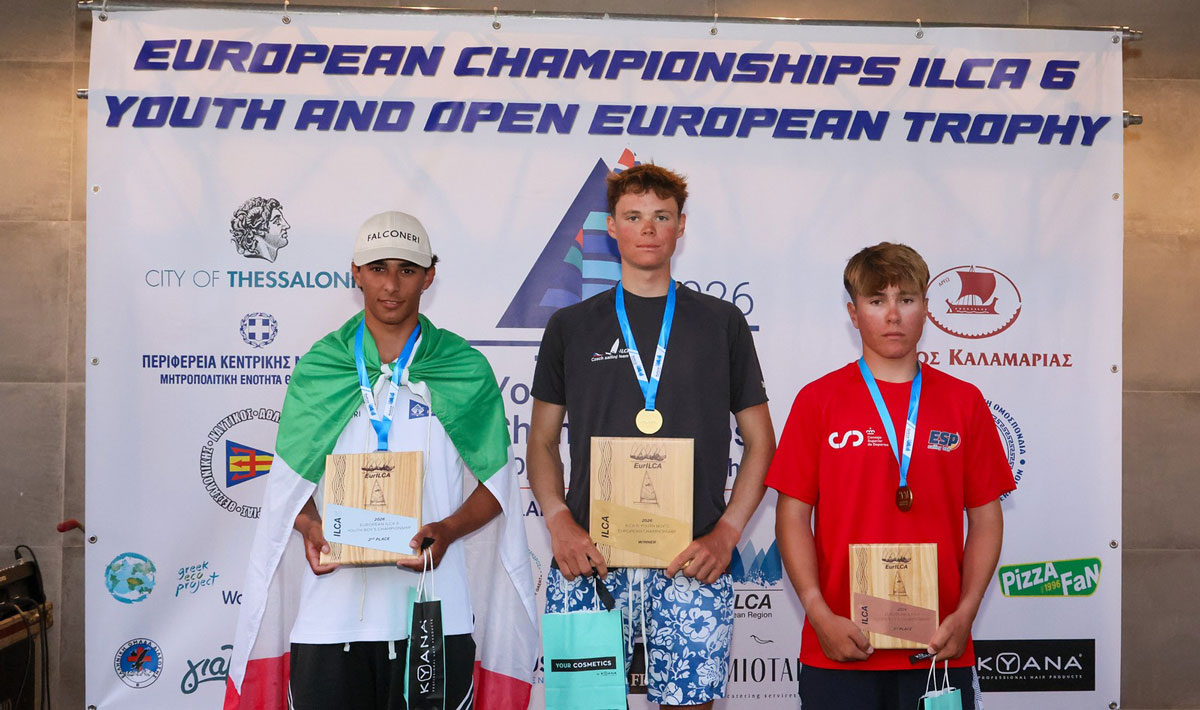 Triunfo balear en el Europeo Juvenil de ILCA 6 