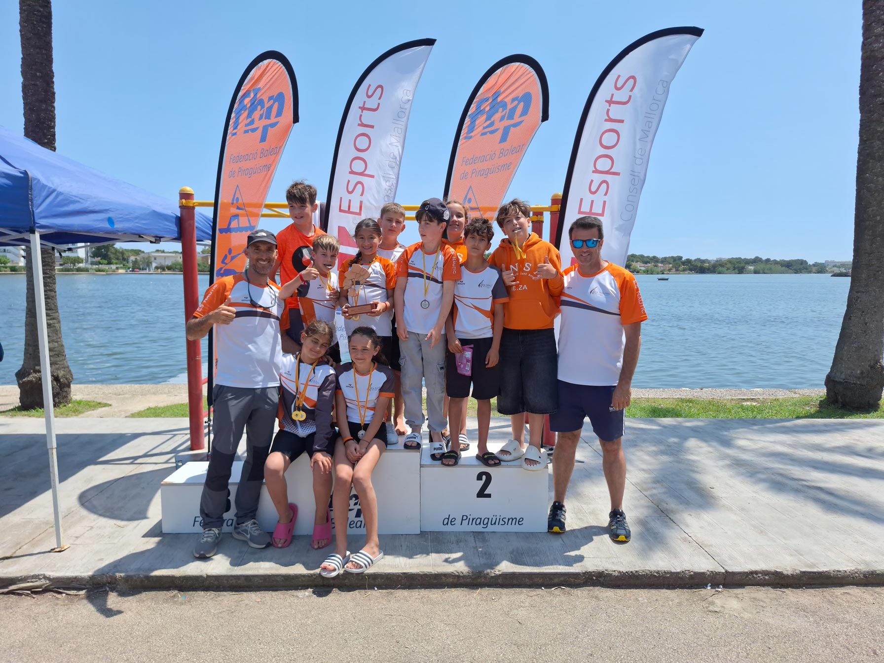 nautical news, cnsa, es nàutic, club nàutic sant antoni, cmm, club marítimo de mahón, paddlers, cano