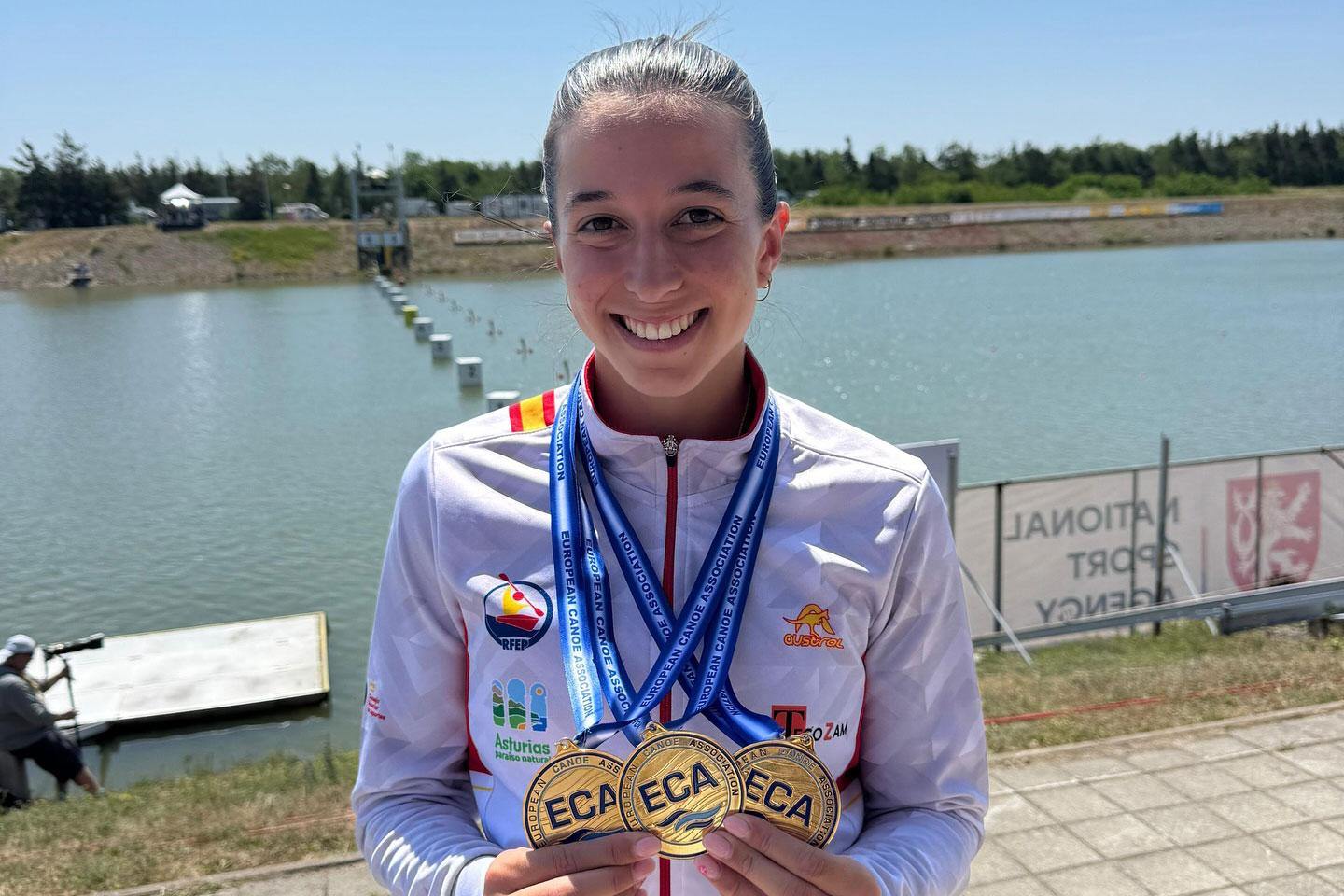 noticias náuticas, actualidad náutica, piragua, palista, racice, campeonato de europa de sprint, rcn