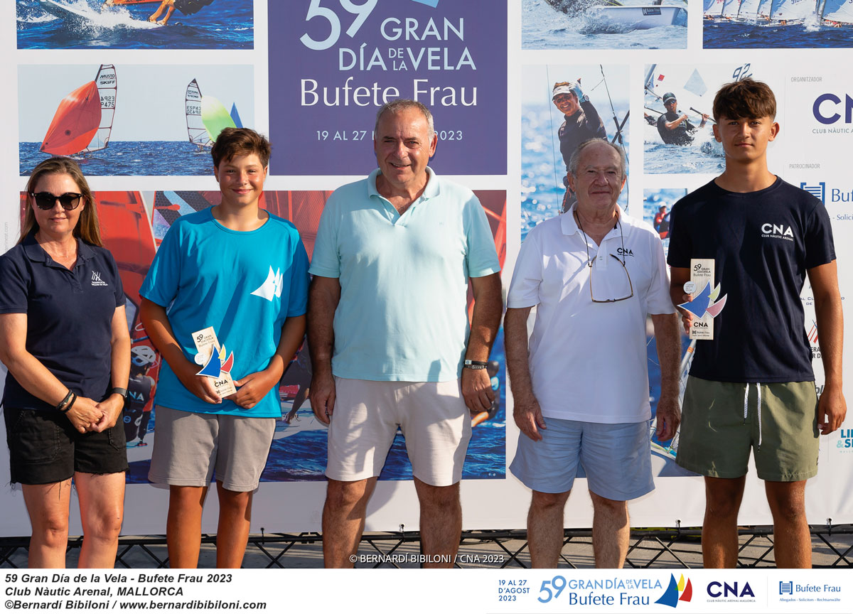 actualidad náutica, noticias náuticas, club nàutic s'arenal, cna, gran día de la vela, bufete frau, 