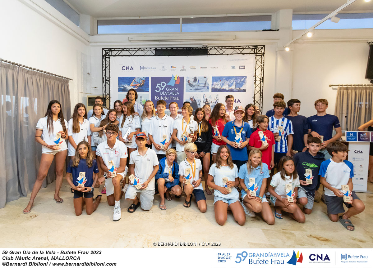 Lucas Montoya (CNA), ganador absoluto del 59º Gran Día de la Vela - Bufete Frau