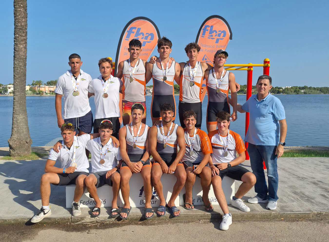 noticias náuticas, actualidad náutica, campeonato de baleares de sprint olímpico, palistas, es nàuti