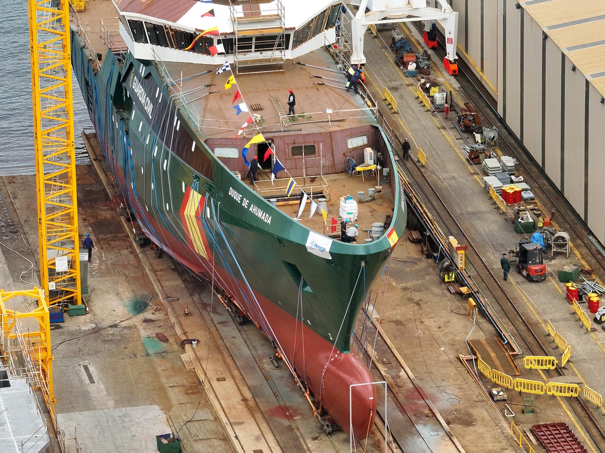 noticias náuticas, actualidad náutica, duque de ahumada, buque oceánico, guardia civil, armada, mili