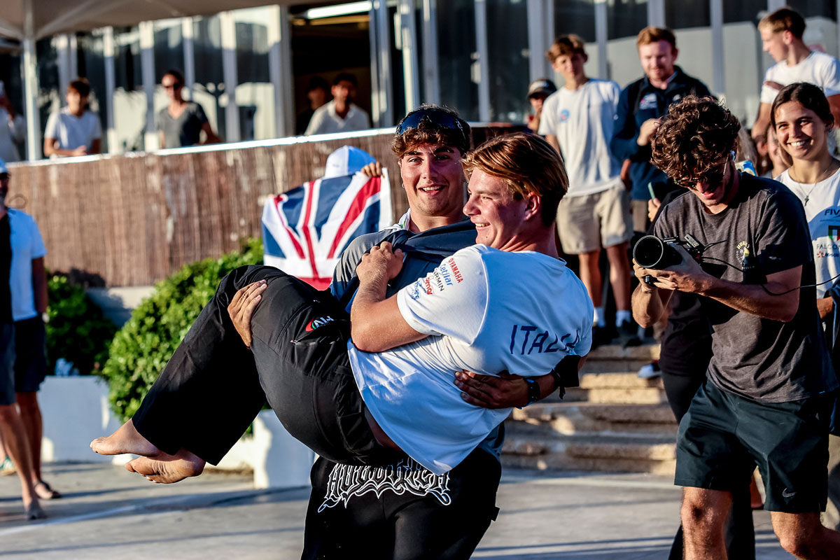 El 2024 IQFoil Youth & Junior World Championship, celebrado en el Club Nàutic Sa Ràpita (CNR) a lo l