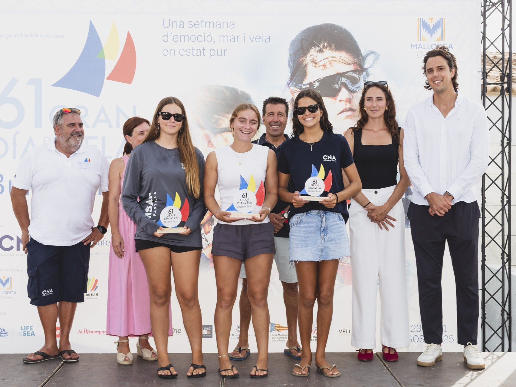 nautical news, gran día de la vela, bufete, frau, regatta, sailor, sailing, cna, club nàutic s'arena